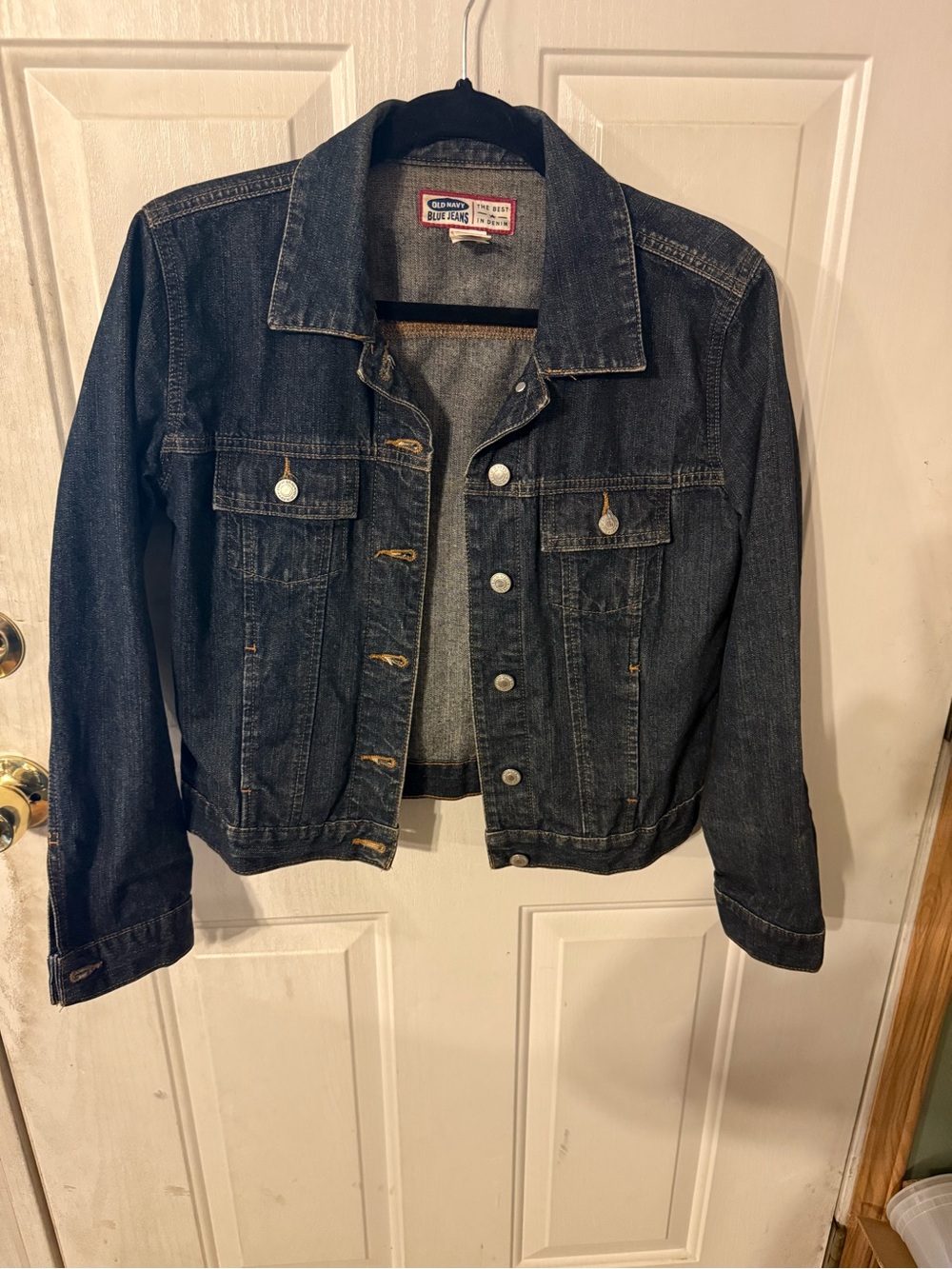 Old Navy Dark Indigo Women's Jean Jacket